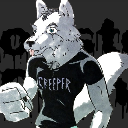 Dart Silverfox Furry from "Some Fursonas Are Ancient" on Monster Porn Podcast
